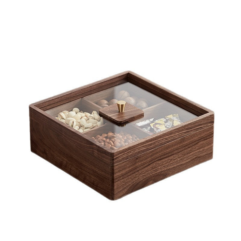 Elegant Wooden Snack Storage Acalora