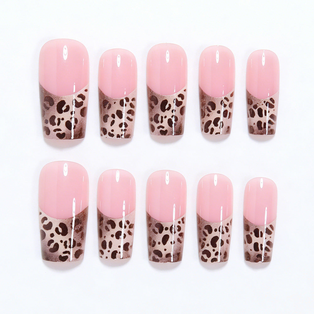 Artistic Animal Print Press-On Nail Extensions Acalora