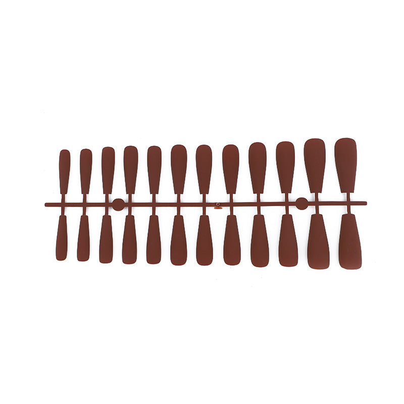Artificial Nail Set in Trendy Neon Design Acalora