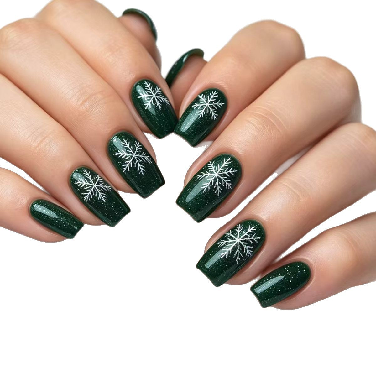 Winter-Themed Nail Art Acalora
