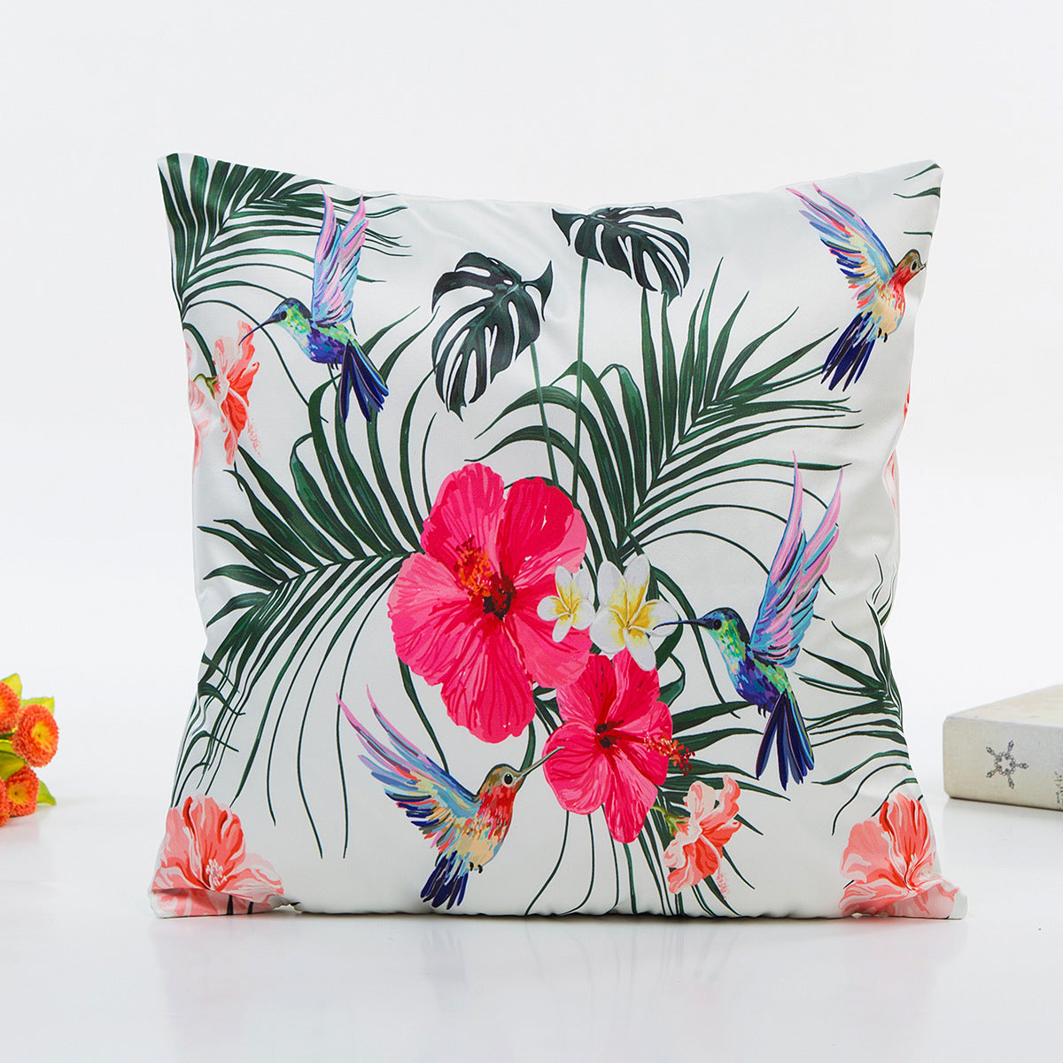 Decorative Plant Print Cushion