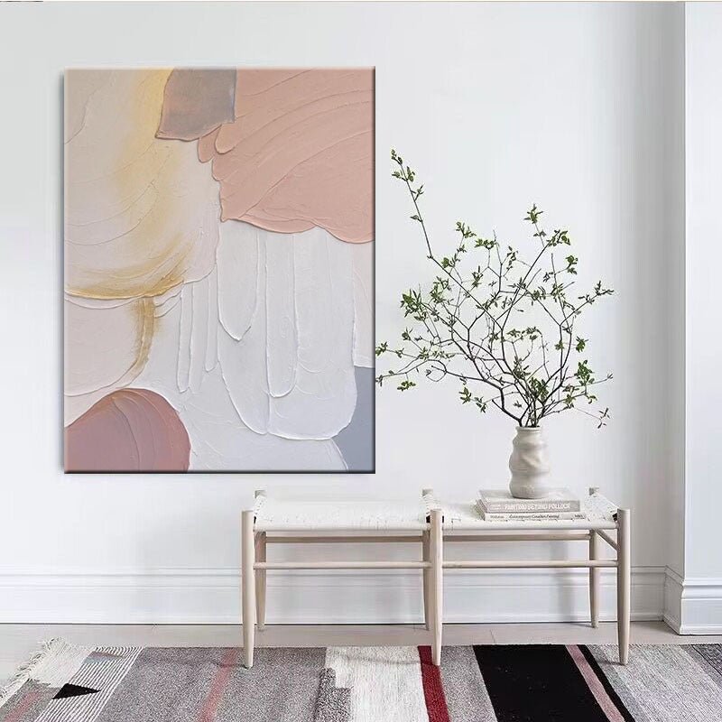 Abstract Textured Canvas Wall Art