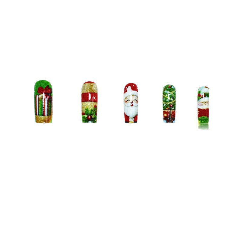 Festive Holiday Themed Nail Art Acalora
