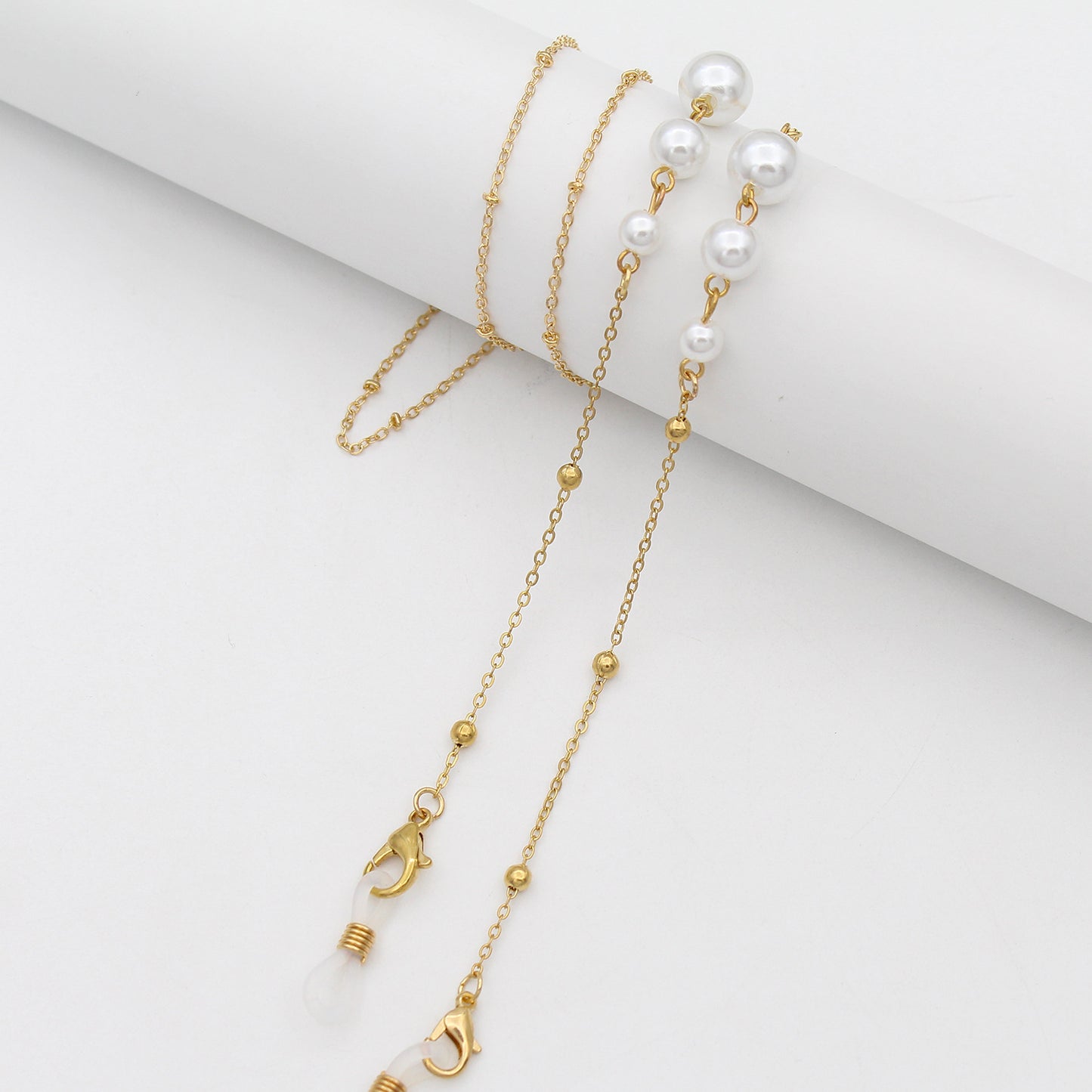 Layered Gold Chain Bracelet Acalora