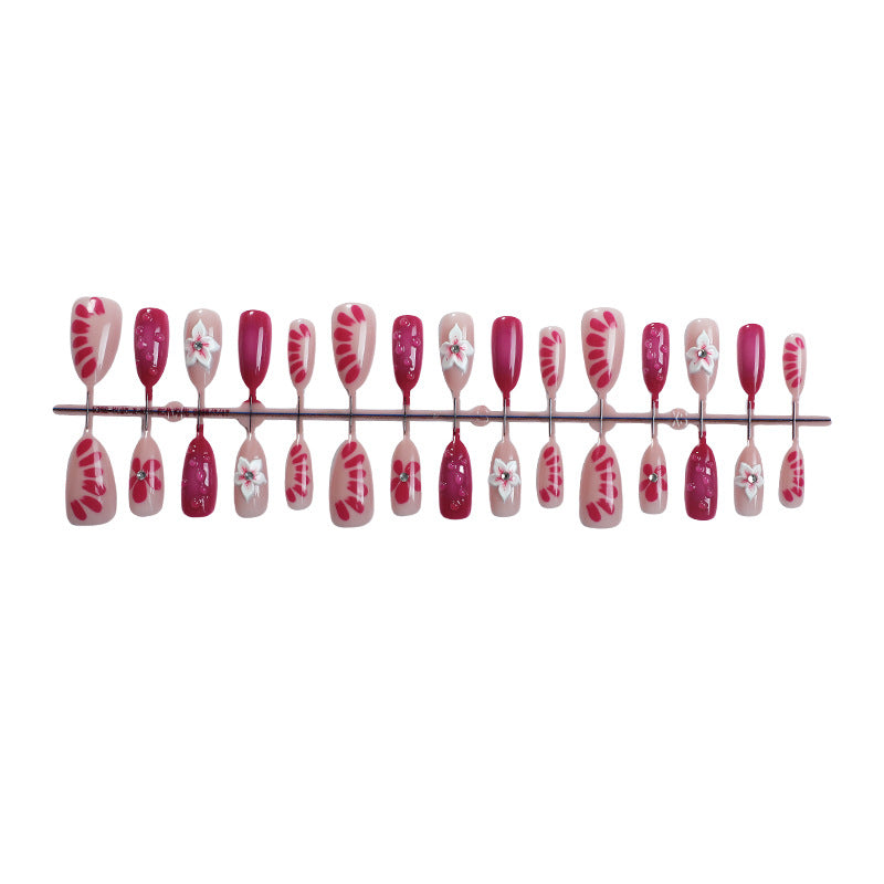 Floral-Inspired Press-On Nail Set Acalora