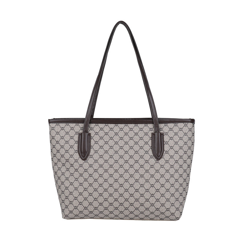 Elegant Geometric Pattern Tote Bag Acalora