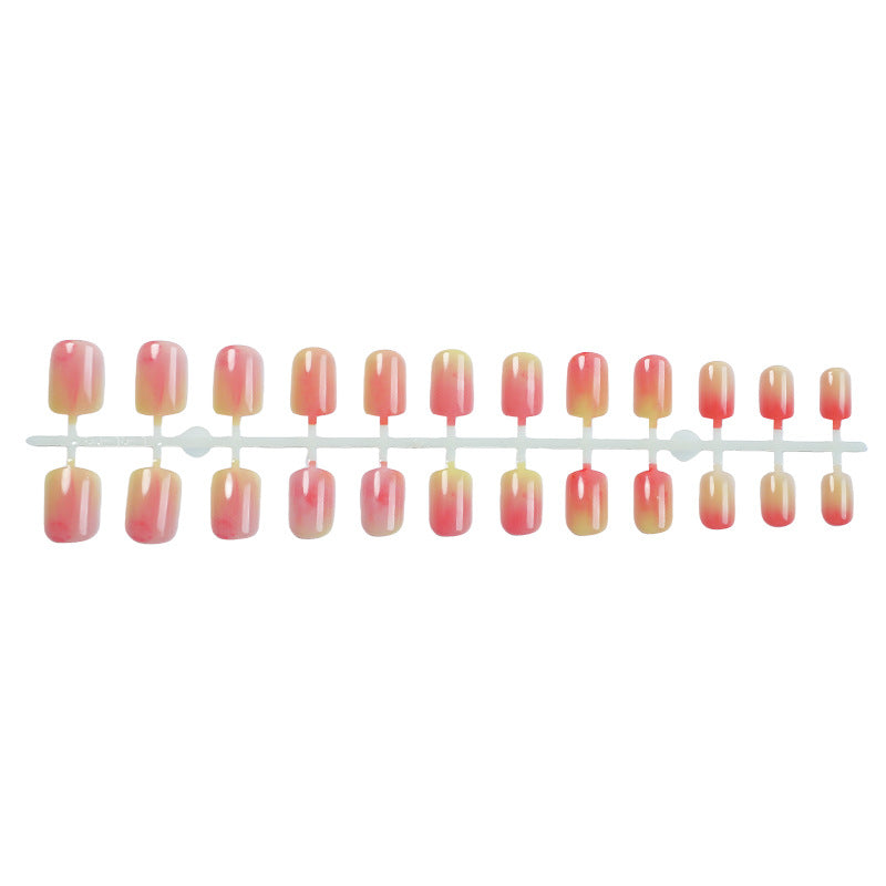 Ombre Acrylic Press-On Nail Art Set Acalora