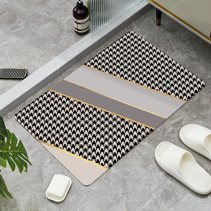 Modern Minimalist Bathroom Mat