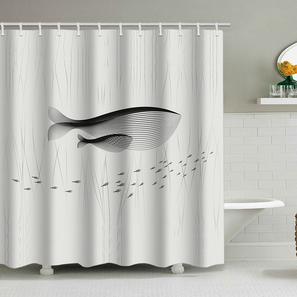 Artistic Floral Shower Curtain