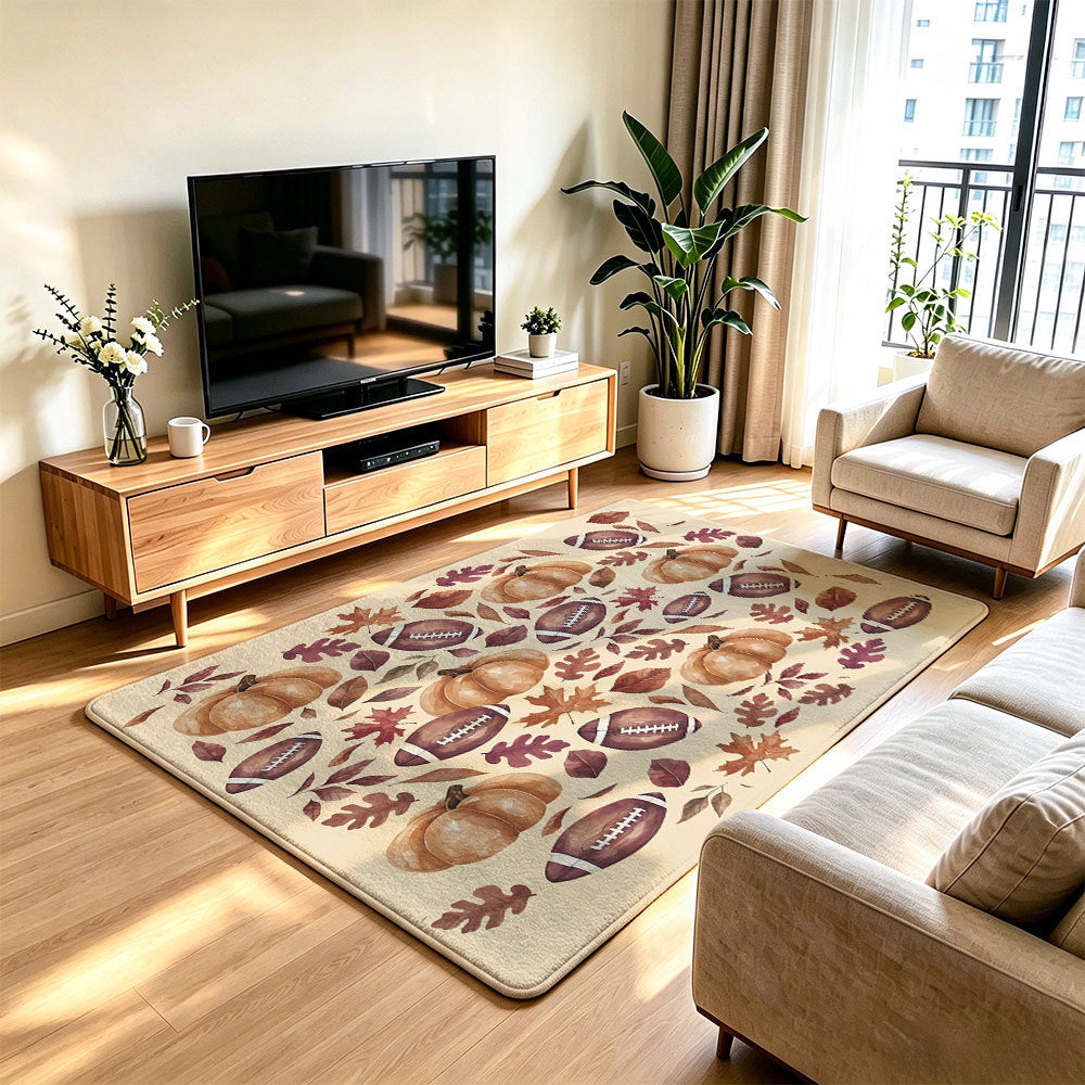Unisex Halloween-Themed Area Rug
