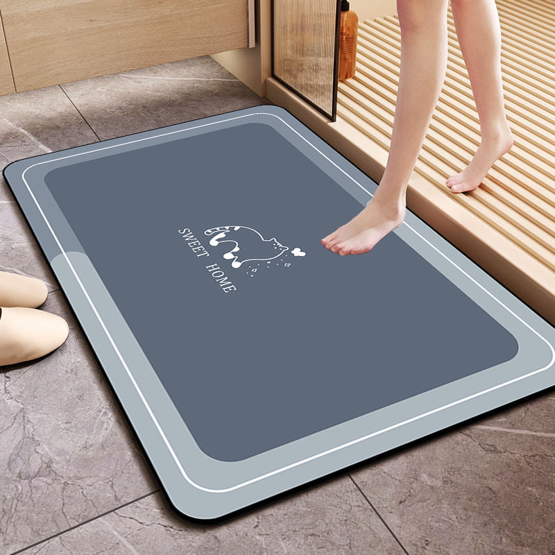 Absorbent Memory Foam Bathroom Mat