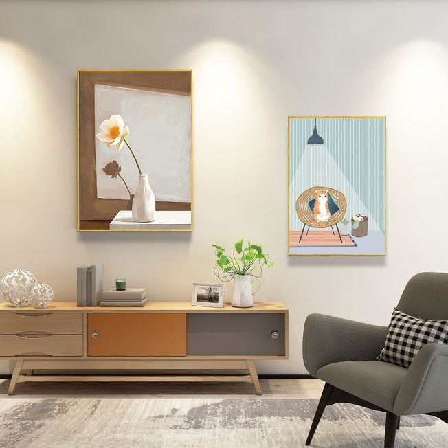 Modern Geometric Wall Art