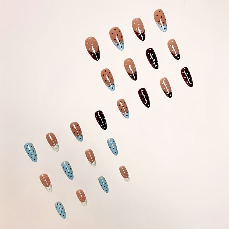 Decorative Press-On Nail Set Acalora