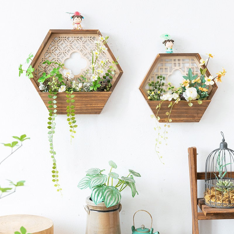 Wall decoration with glass holder Acalora