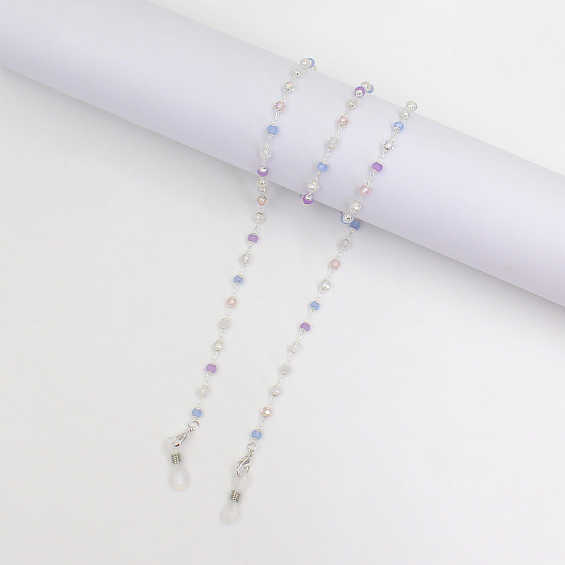 Stylish Beaded Eyewear Chain Acalora