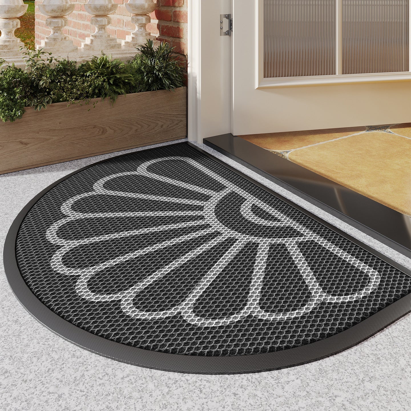 Durable Indoor Outdoor Decorative Entrance Mat