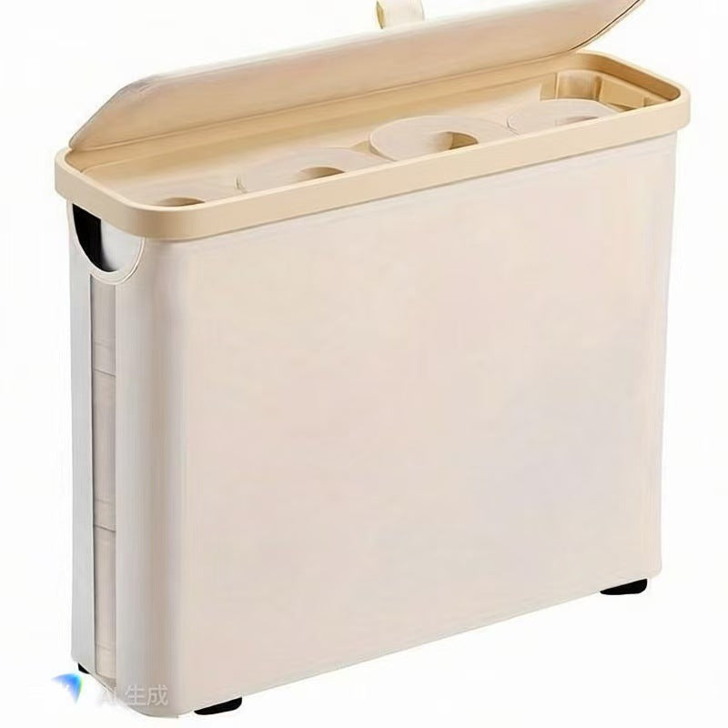 More Elegant and Functional Storage Basket with Practical Lid Acalora