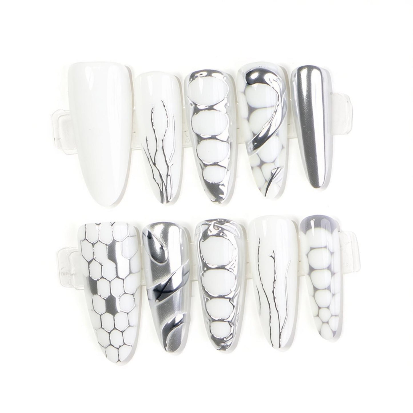 Elegant Stiletto Press-On Nail Set Acalora