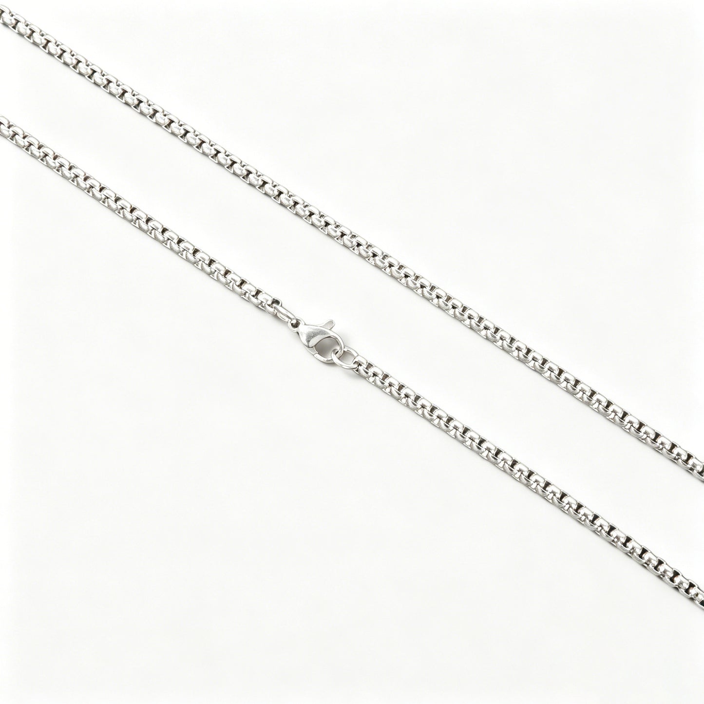 Sleek Stainless Steel Chain Necklace Acalora