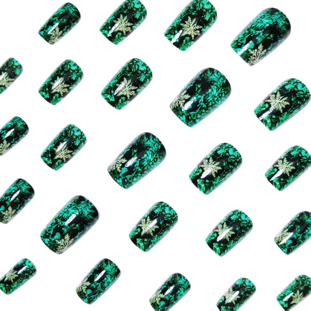 Festive Patterned Nail Art Acalora