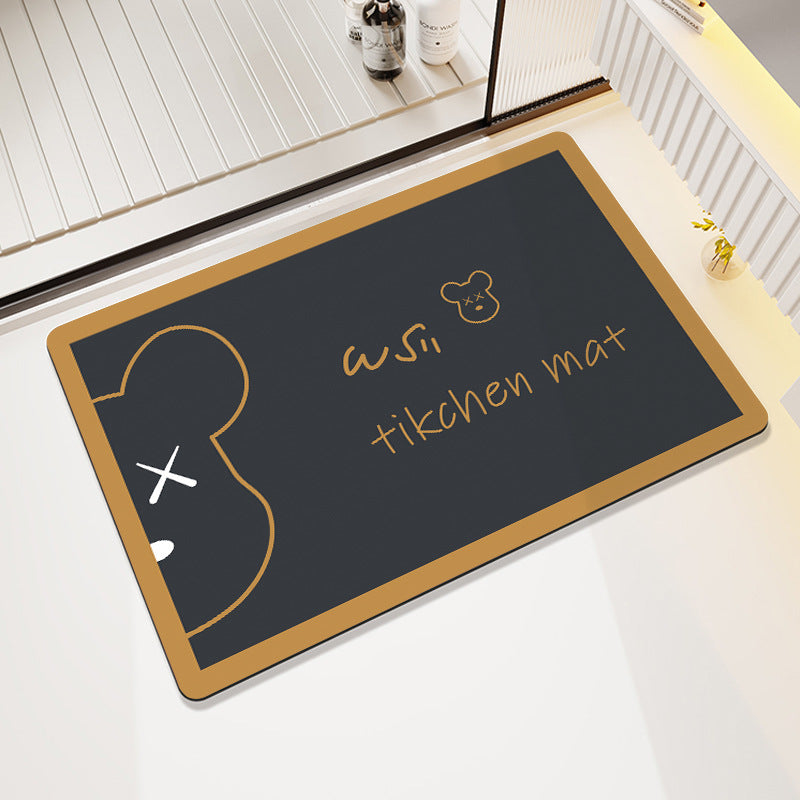 Cute Cartoon-Themed Bath Mat Acalora