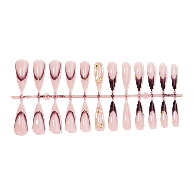 Elegant Sculpted Stiletto Press-On Nails Acalora