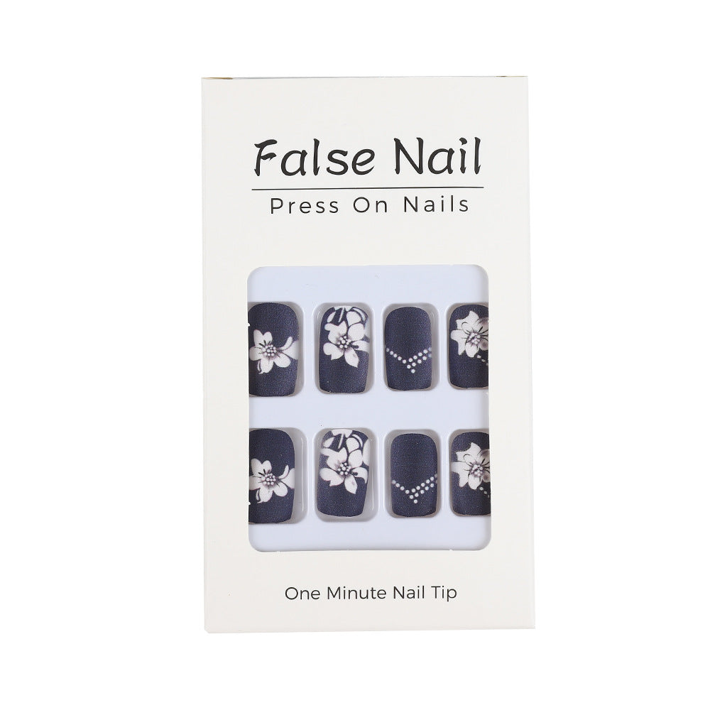 Artificial nails with elegant floral designs Acalora