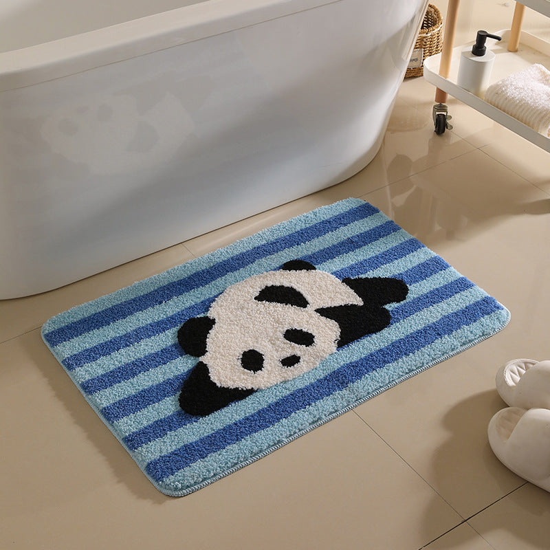 Decorative Fruit-Themed Bath Rug
