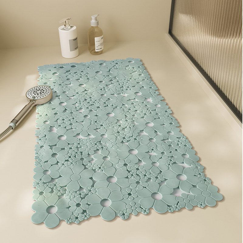 Floral Pattern Anti-Slip Bath Mat