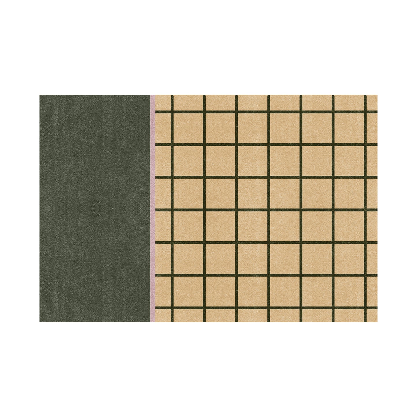 Stylish Geometric Pattern Bath Mat Acalora