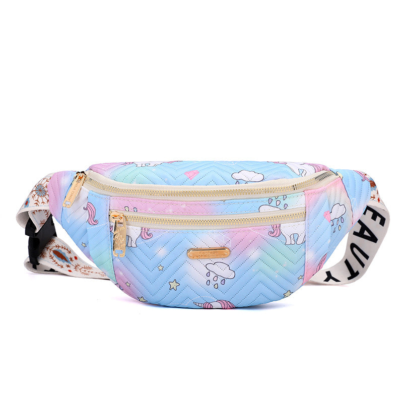 Stylish Printed Fanny Pack Acalora