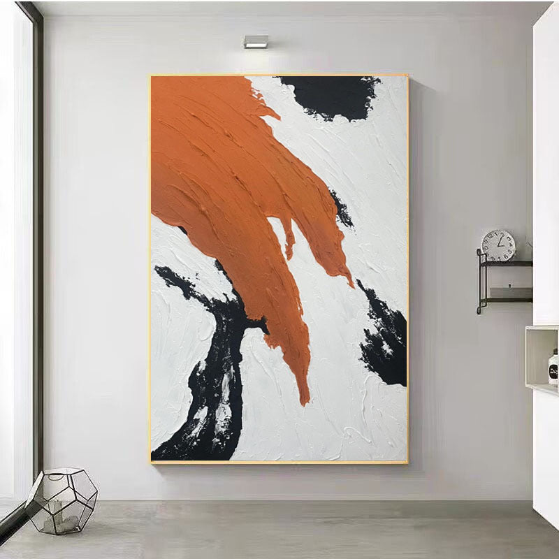 Abstract Textured Wall Painting