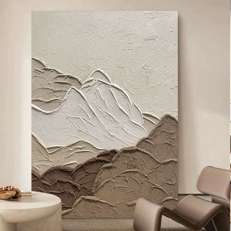 Textured Landscape Relief Canvas Art