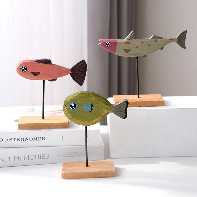 Coastal fish sculpture Display