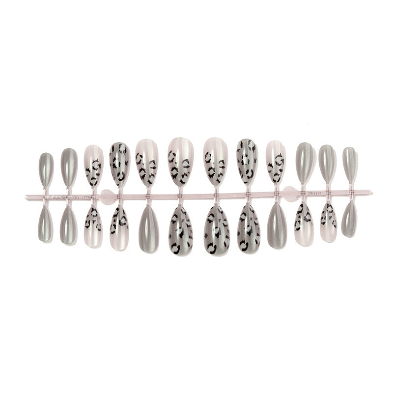 Chic Leopard Print Press-On Nail Set Acalora