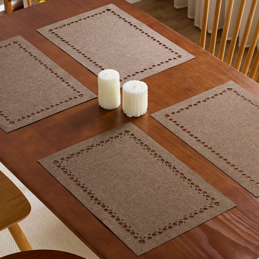 Decorative Laser-Cut Table Placemats