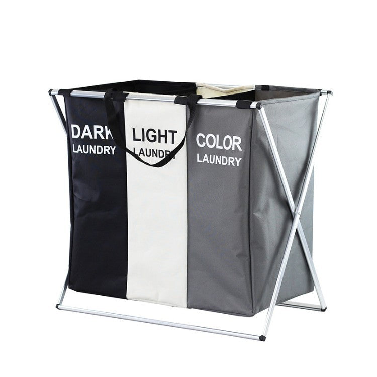 Laundry separation basket with sturdy handles Acalora