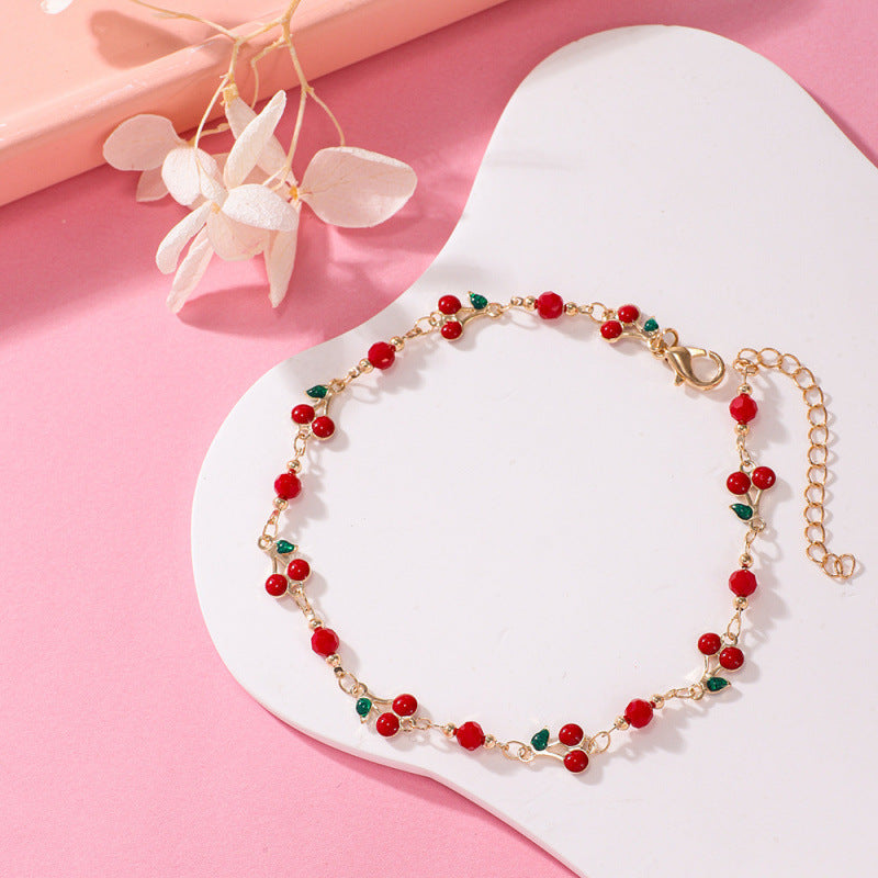 Cherry Blossom Charm Bracelet Acalora