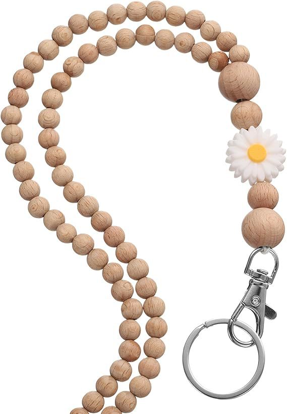 Decorative Beaded Keychain Lanyard Acalora