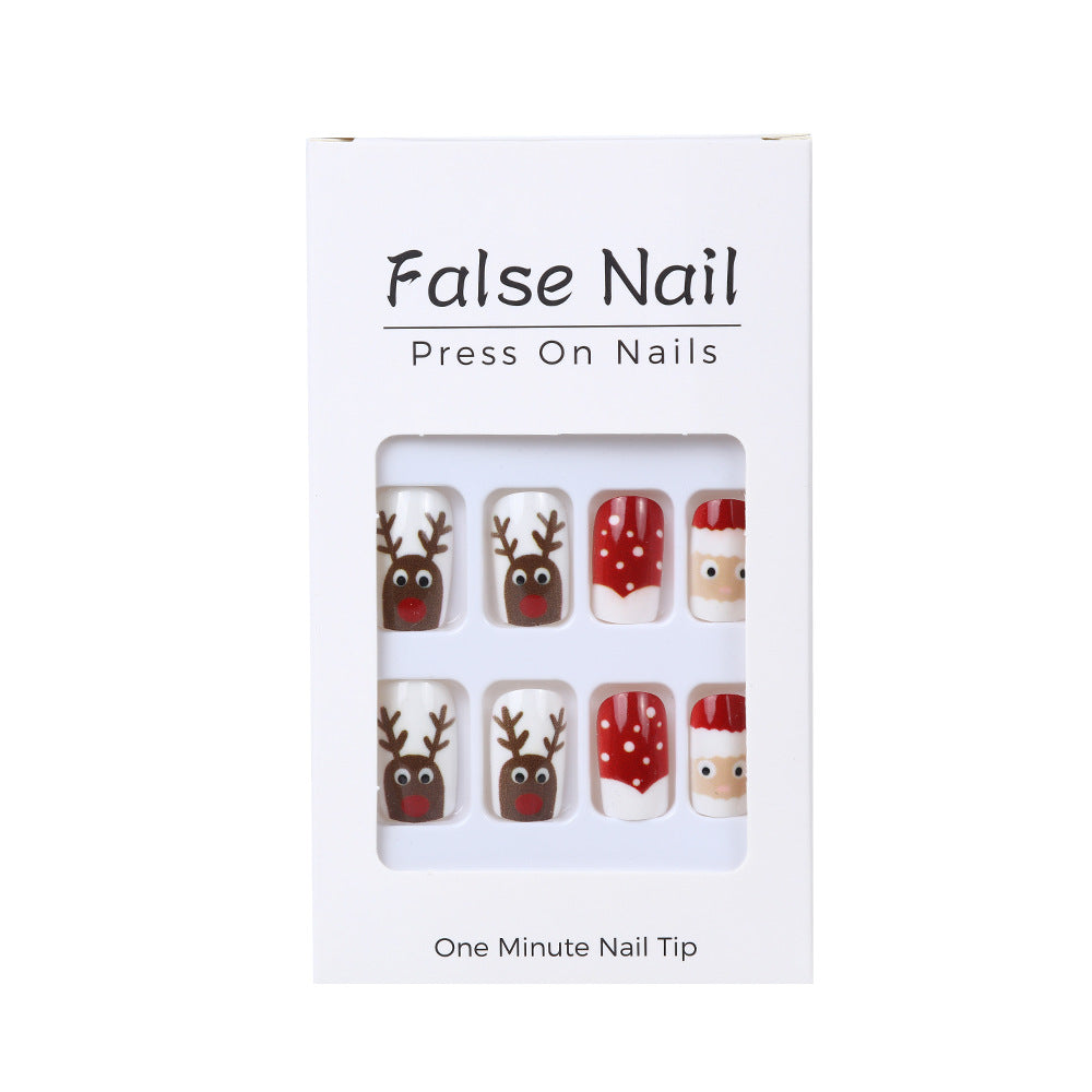 Festive Christmas Art Nails Acalora