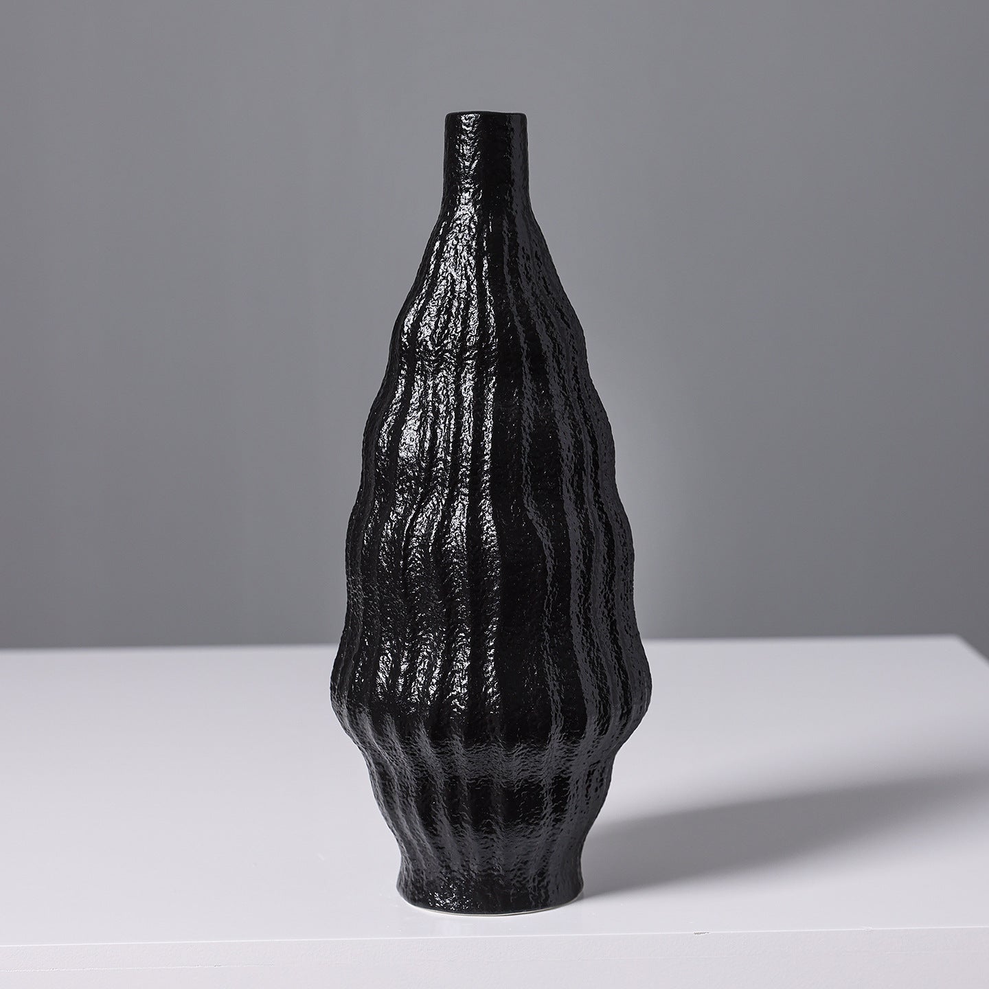 Textured Ceramic Decorative Vase