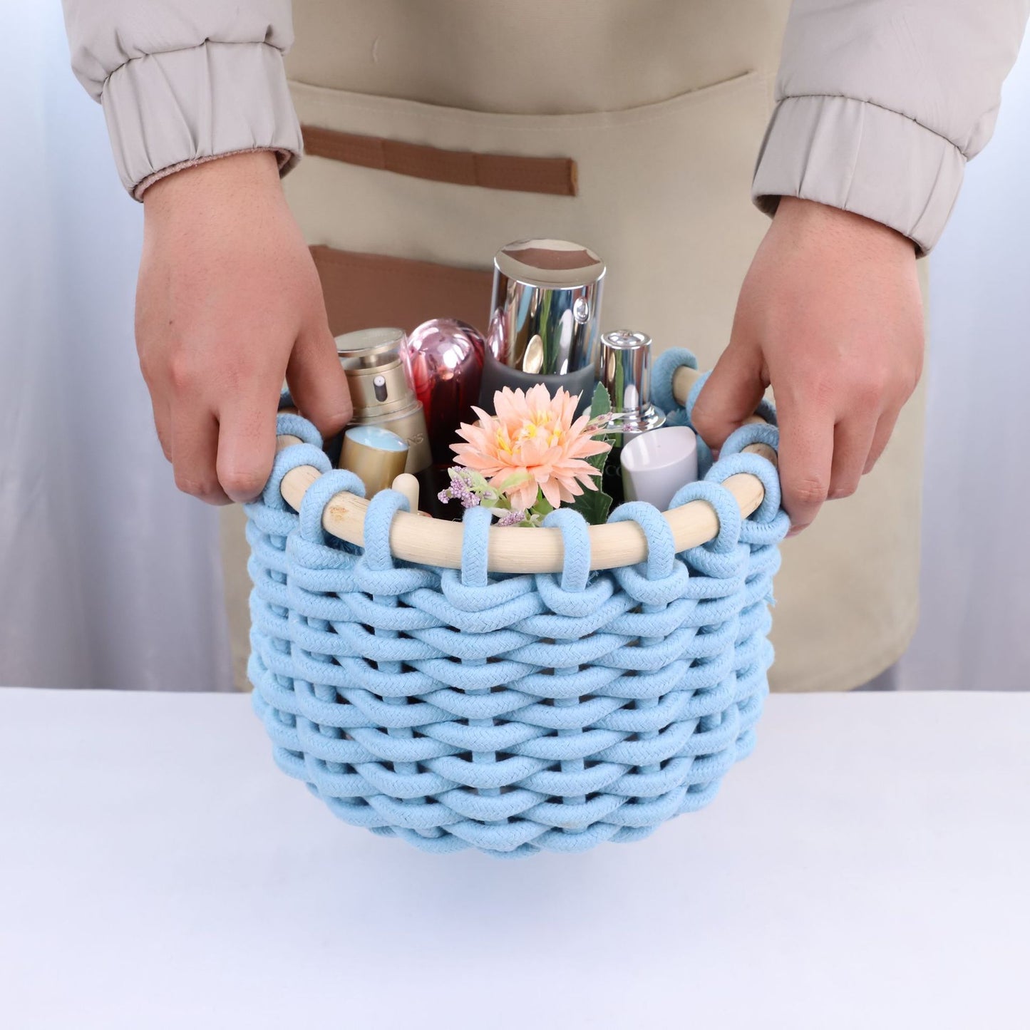 Playful storage basket in animal design Acalora