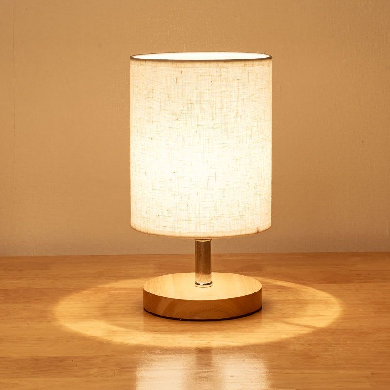 Modern Square Fabric Table Lamp