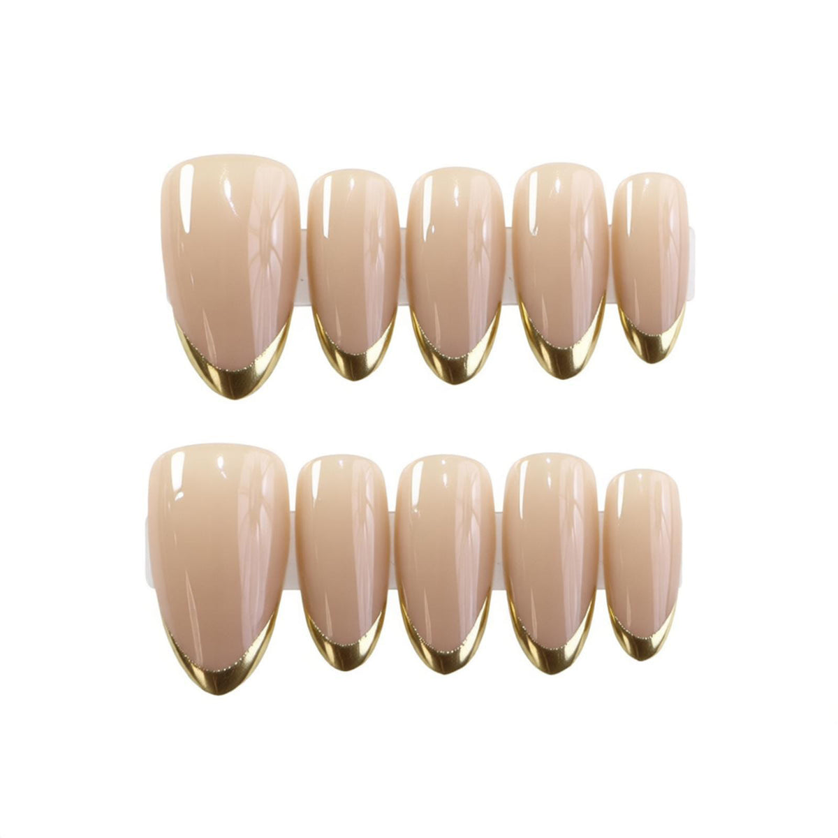 Luxe French Tip Press-On Nail Set Acalora