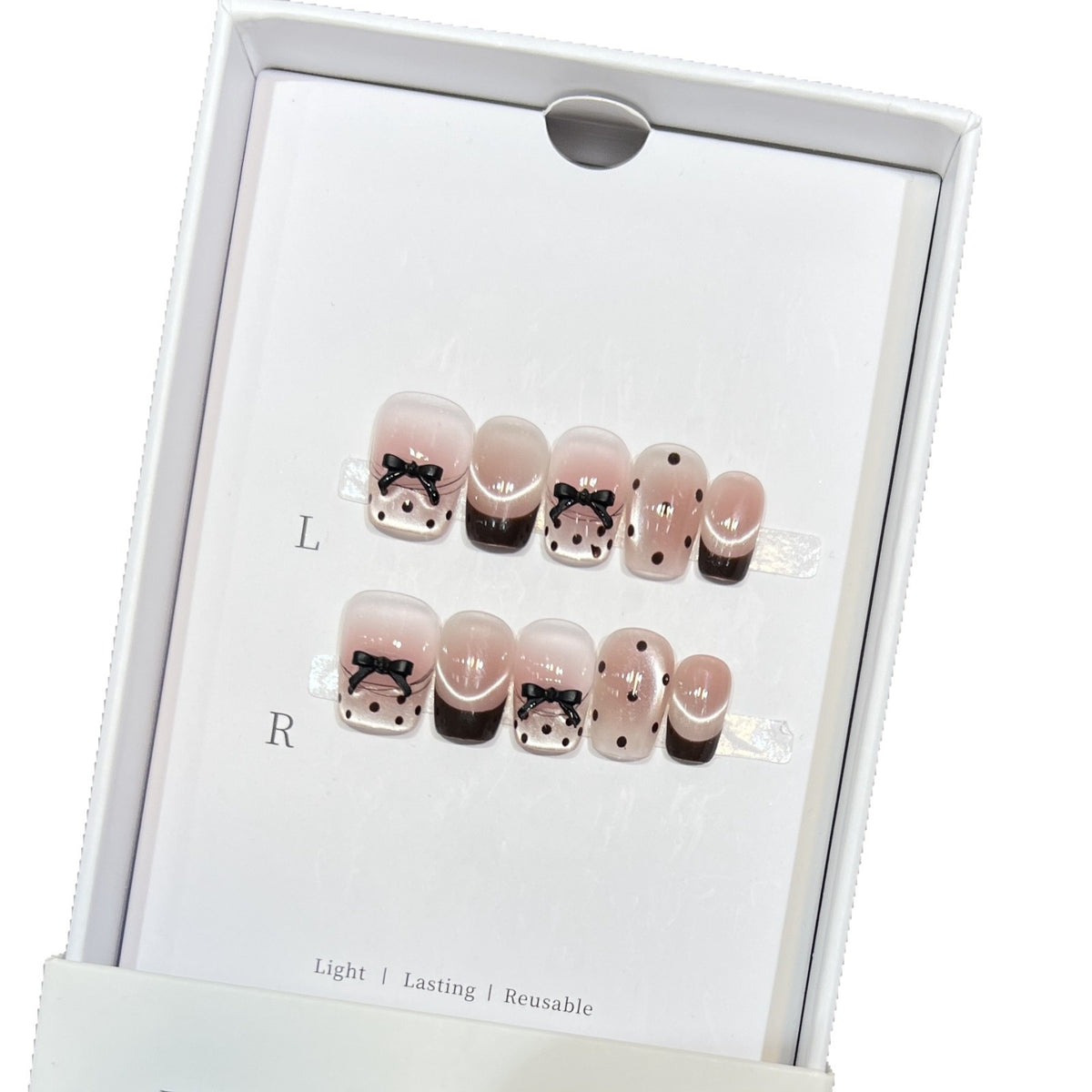 Whimsical Press-On Nail Art Set Acalora