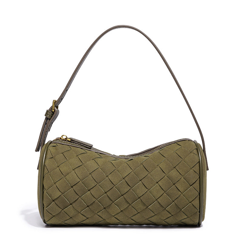 Braided Suede Handbag Acalora
