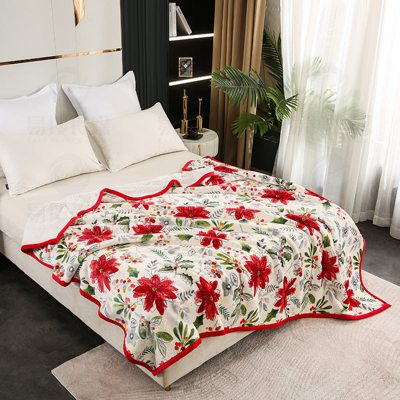 Flannel Fleece Throw Blanket