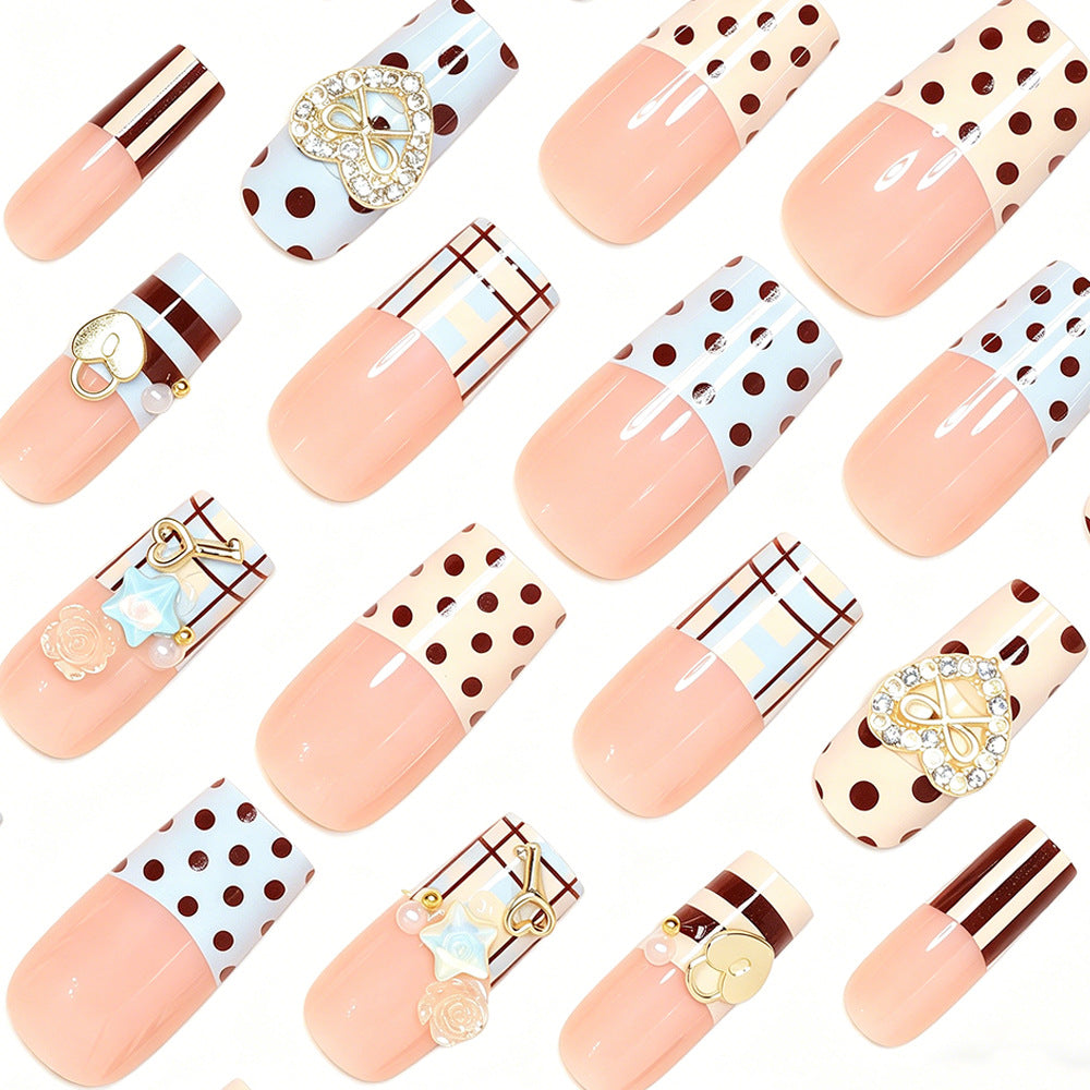 Decorative Press-On Nail Art Kit Acalora