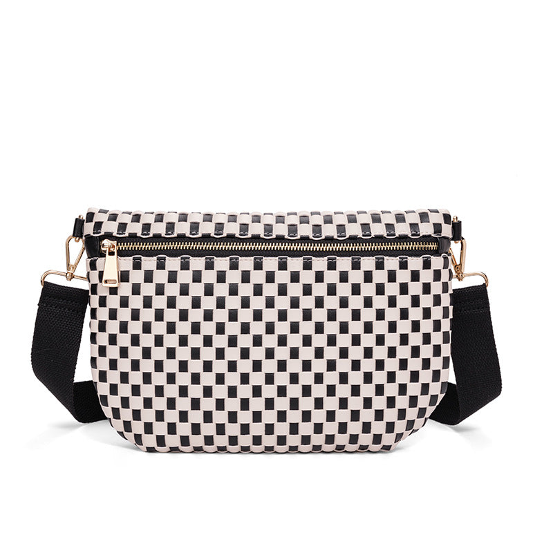 Stylish Woven Crossbody Bag Acalora