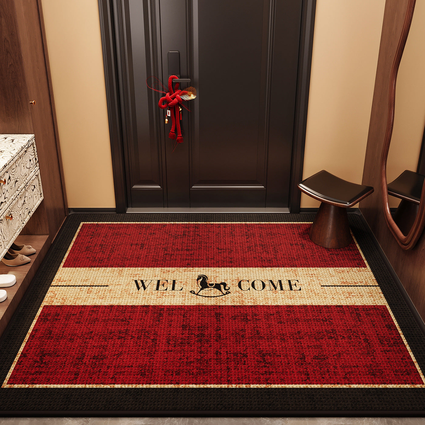 Cozy Welcome Indoor Entrance Mat